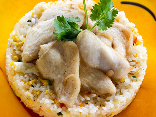 Kao Pad Gai, Moo, Nuea, Goong rue Poo [ข้าวผัดไก่, หมู, เนื้อ, กุ้งหรือปู]